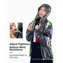 Hooded Breathable and Waterproof Cycling Clothes, Cycling Rainwear, Sportswear, Sports Raincoat